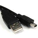 USB Mini 5P 케이블 1M [블랙]